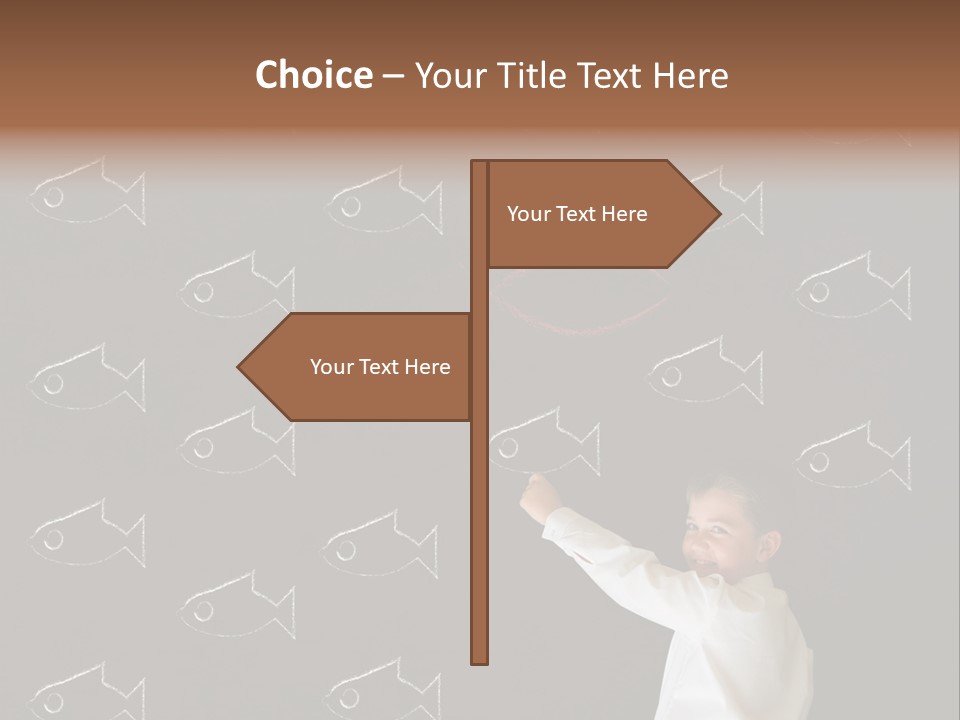 Celebration Greeting Spiral PowerPoint Template