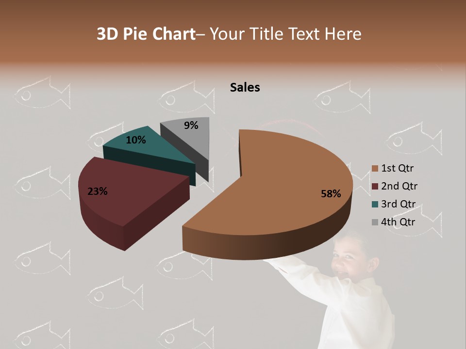 Celebration Greeting Spiral PowerPoint Template