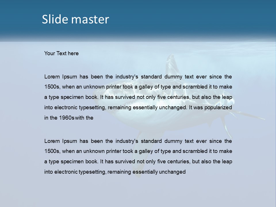 Isolated Birthday Decor PowerPoint Template