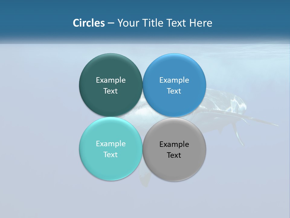 Isolated Birthday Decor PowerPoint Template