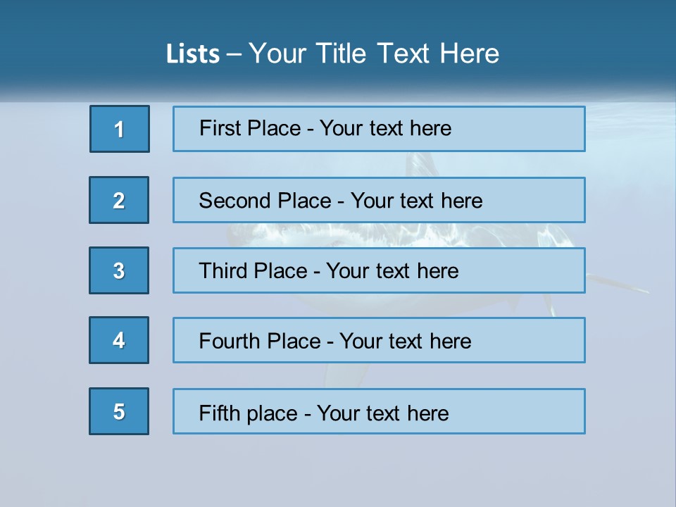 Isolated Birthday Decor PowerPoint Template