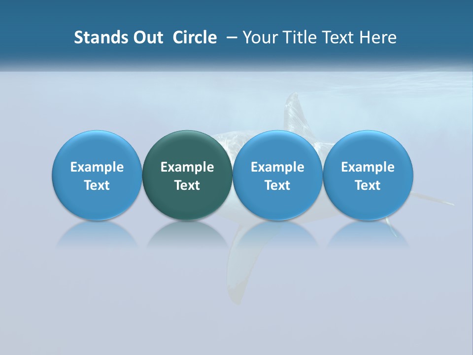 Isolated Birthday Decor PowerPoint Template