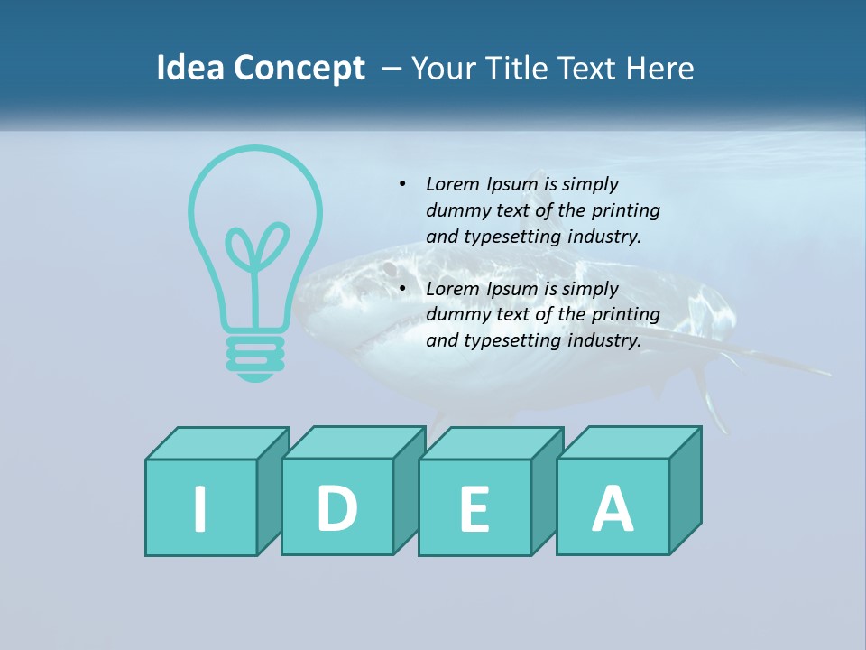 Isolated Birthday Decor PowerPoint Template