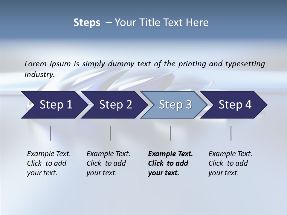 Happiness Flower Flag PowerPoint Template