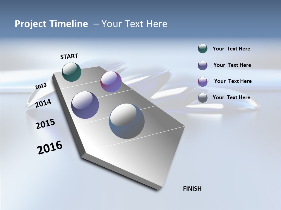 Happiness Flower Flag PowerPoint Template