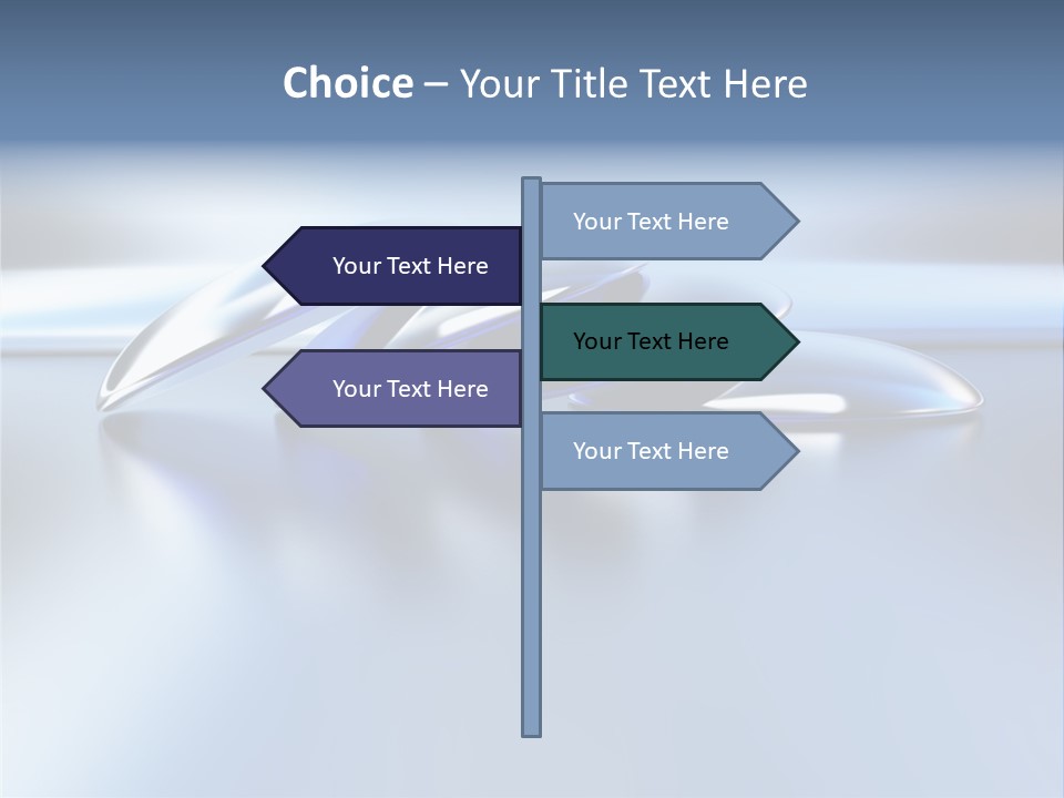 Happiness Flower Flag PowerPoint Template