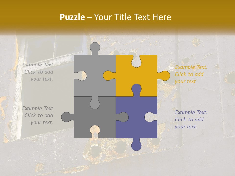 Greeting Love Decoration PowerPoint Template