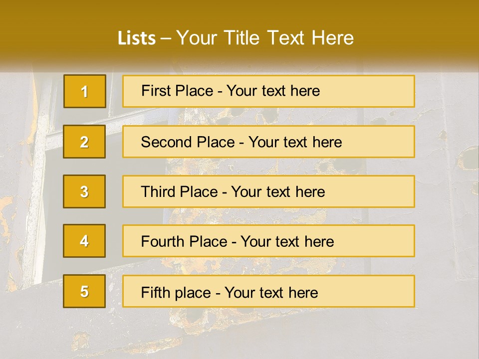 Greeting Love Decoration PowerPoint Template