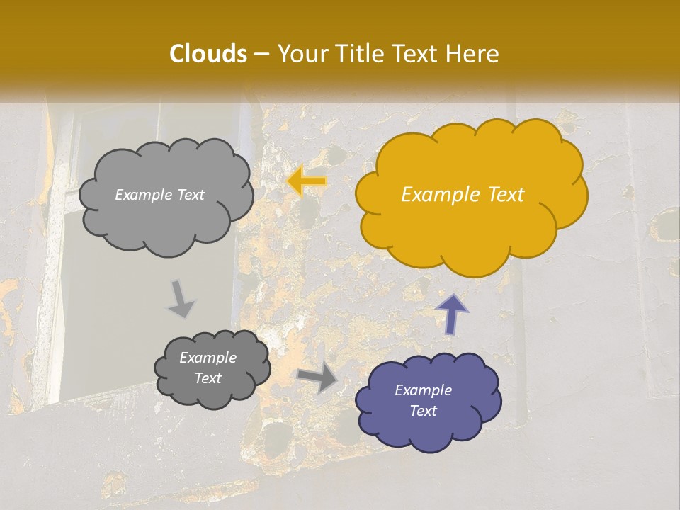 Greeting Love Decoration PowerPoint Template