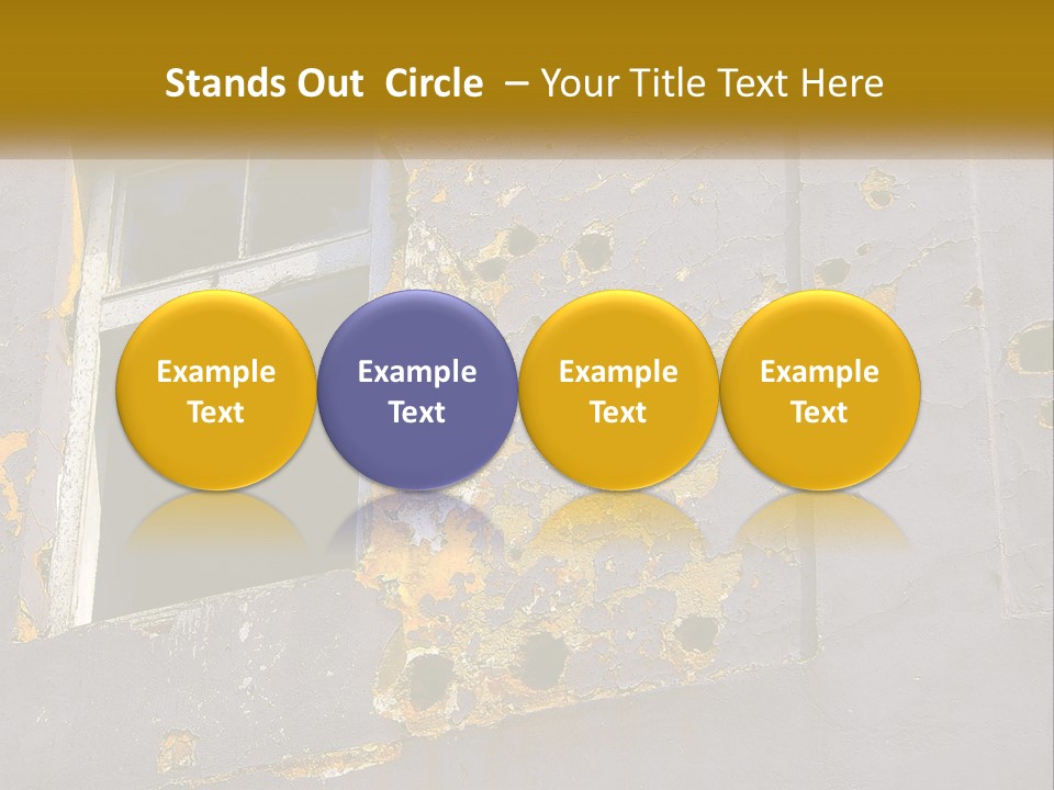 Greeting Love Decoration PowerPoint Template