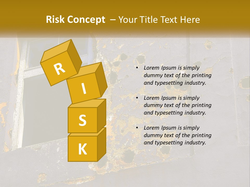 Greeting Love Decoration PowerPoint Template