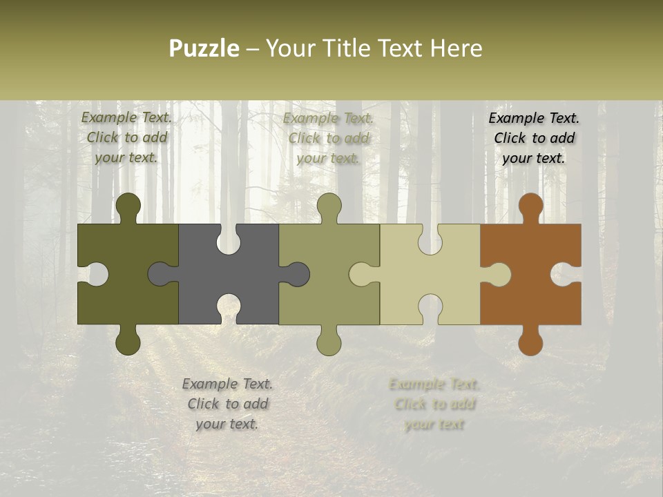 Birthday Shape Chocolate PowerPoint Template