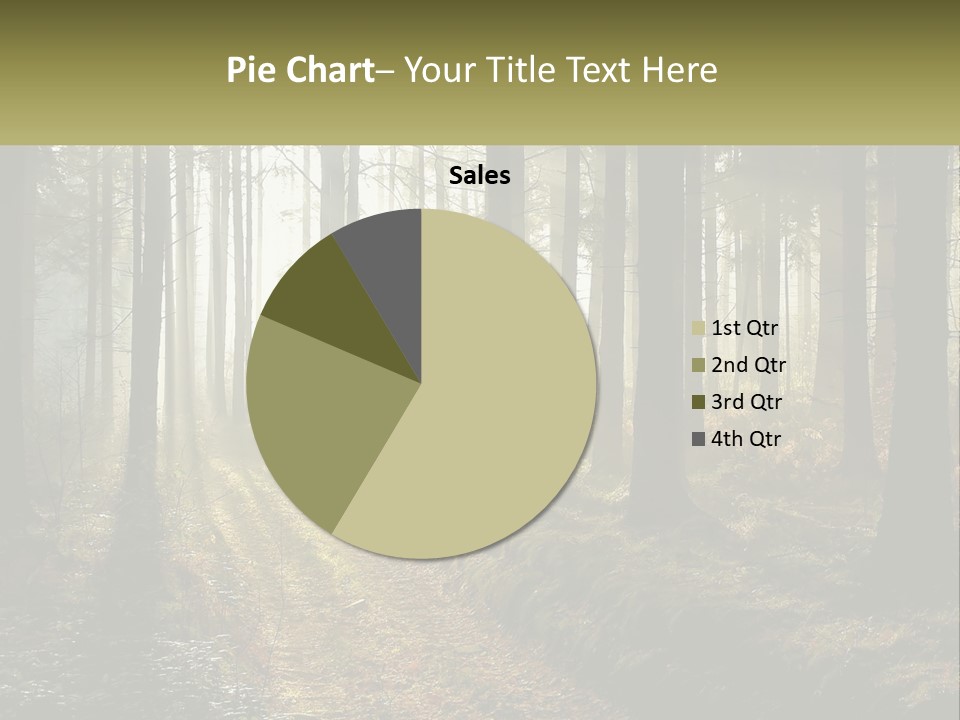 Birthday Shape Chocolate PowerPoint Template