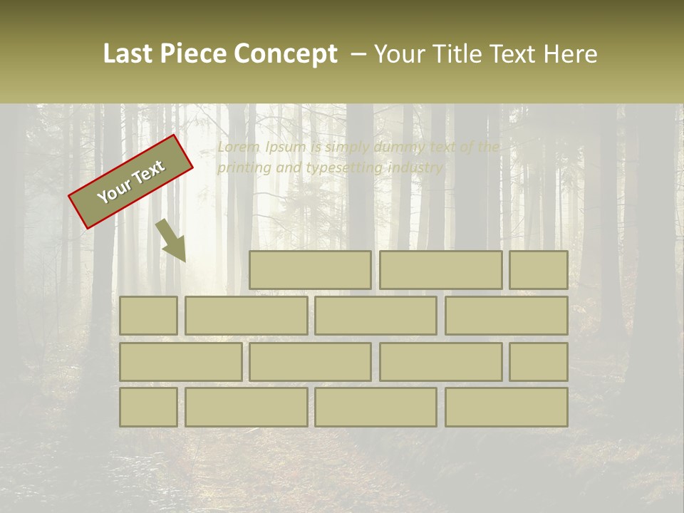 Birthday Shape Chocolate PowerPoint Template