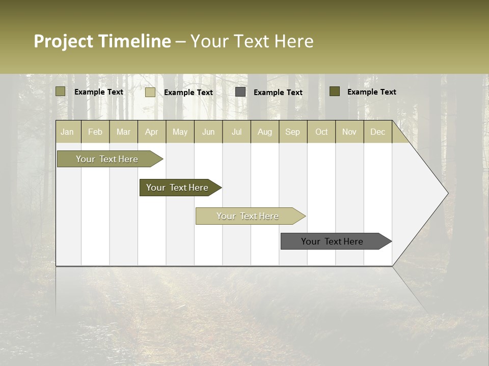 Birthday Shape Chocolate PowerPoint Template