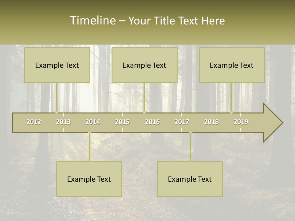 Birthday Shape Chocolate PowerPoint Template