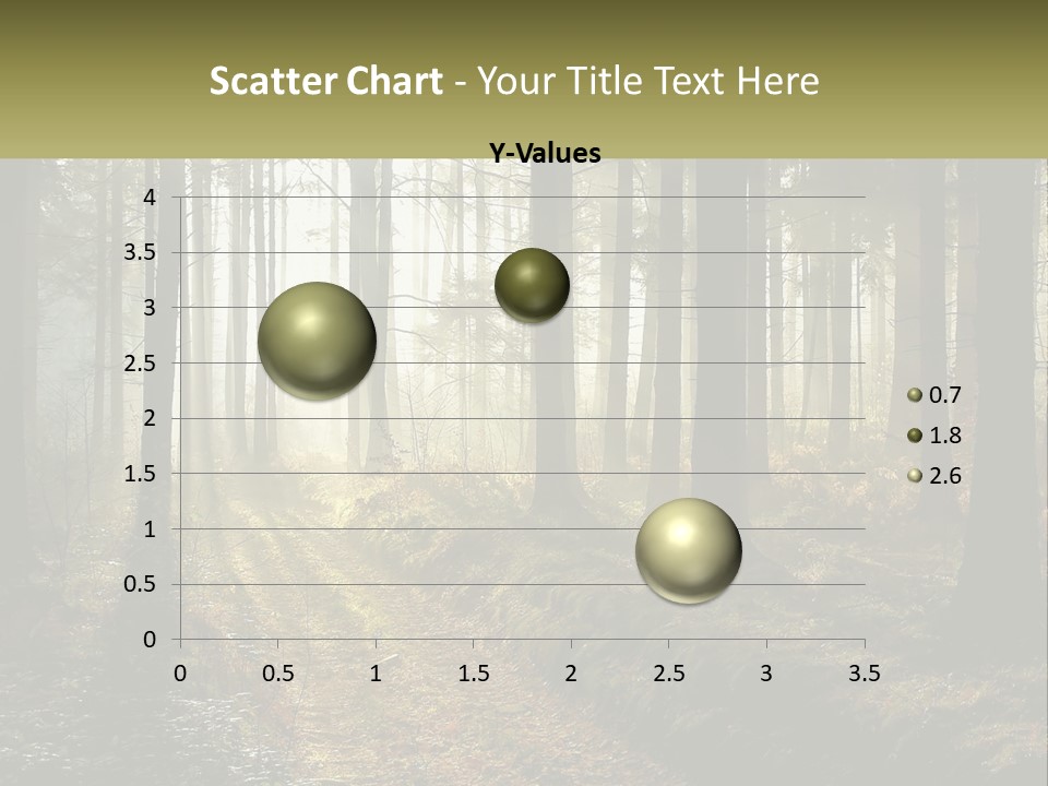 Birthday Shape Chocolate PowerPoint Template