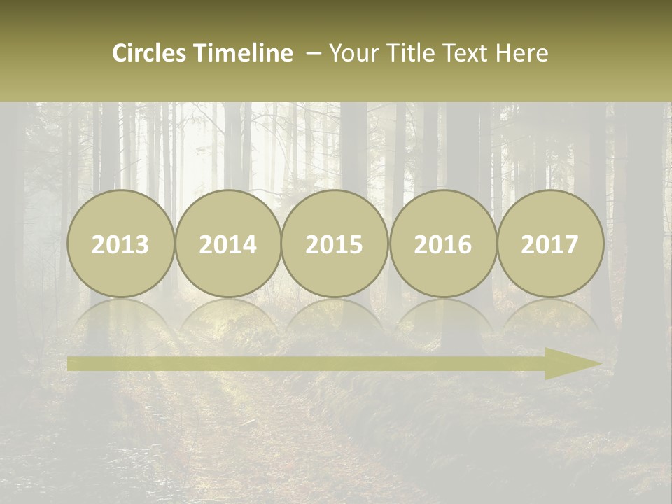 Birthday Shape Chocolate PowerPoint Template