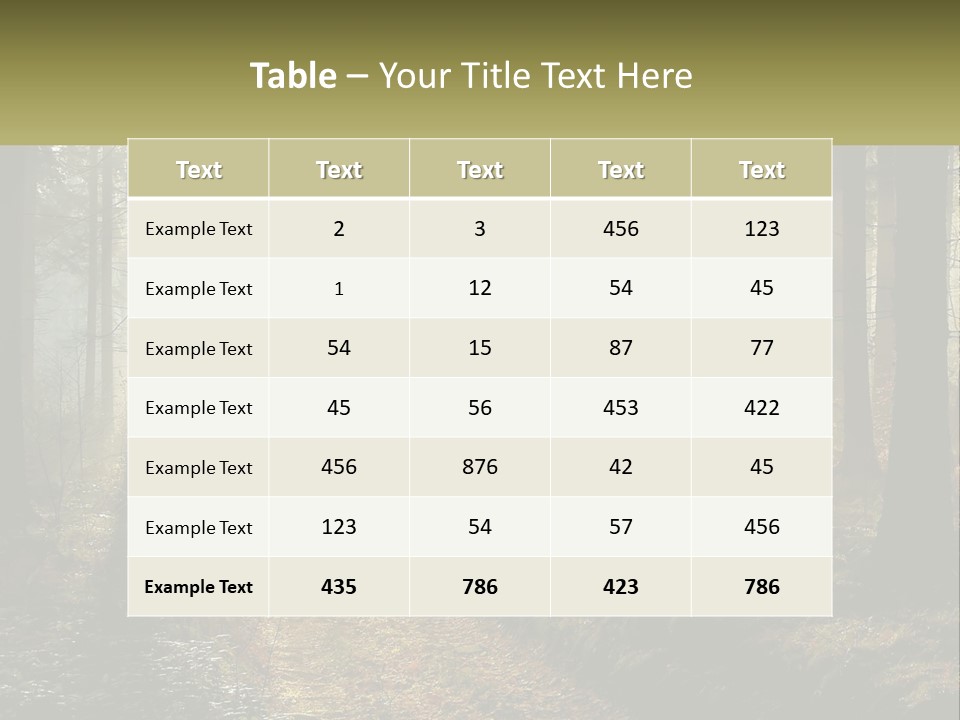 Birthday Shape Chocolate PowerPoint Template