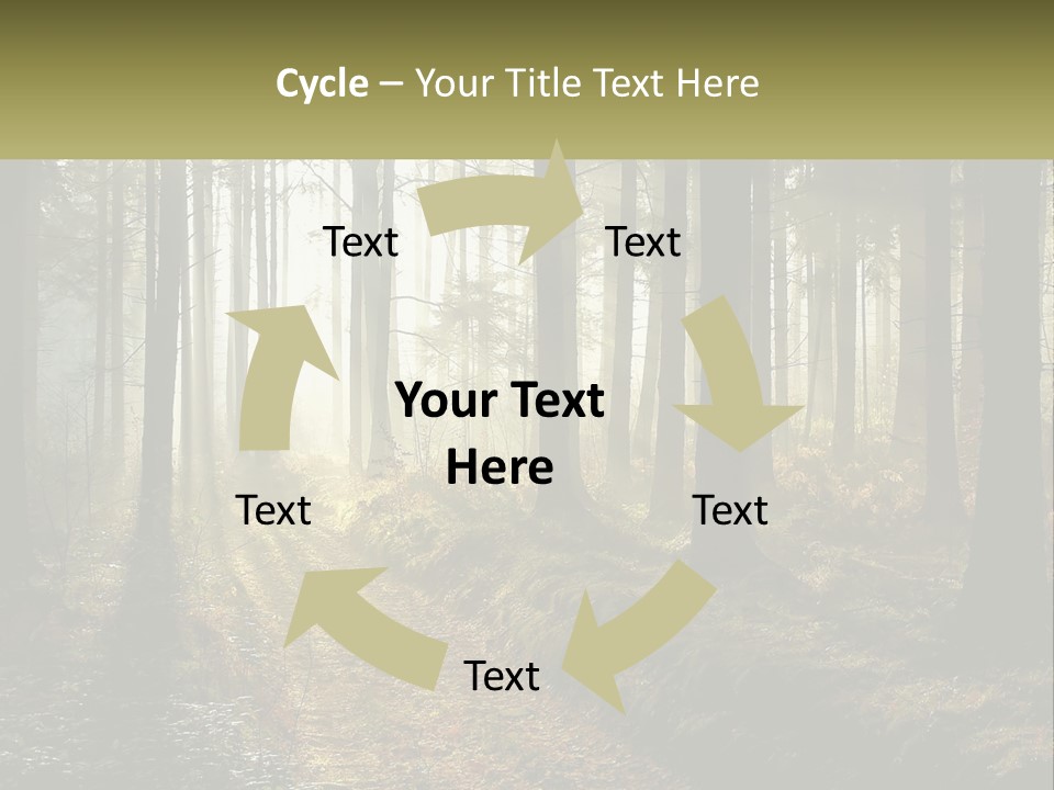 Birthday Shape Chocolate PowerPoint Template