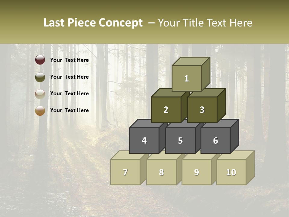 Birthday Shape Chocolate PowerPoint Template