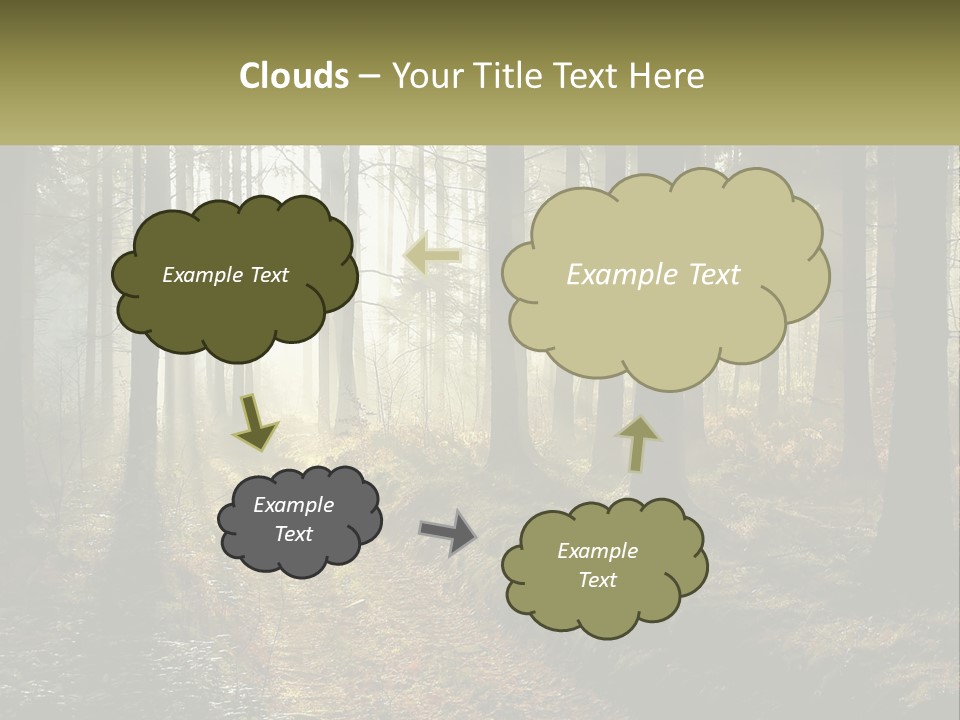 Birthday Shape Chocolate PowerPoint Template