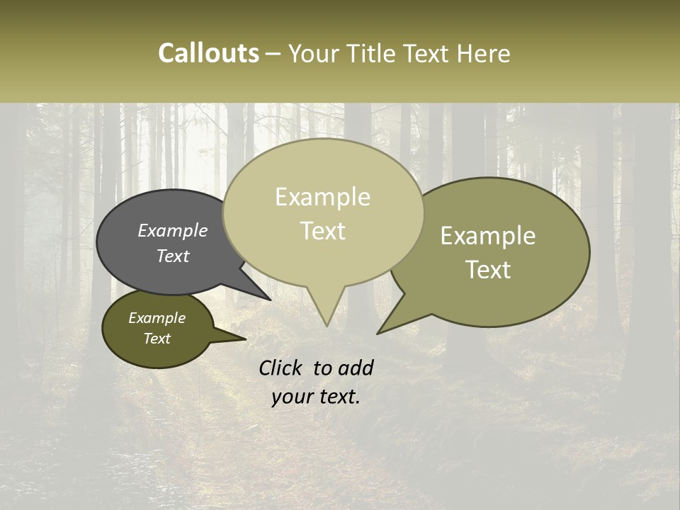 Birthday Shape Chocolate PowerPoint Template