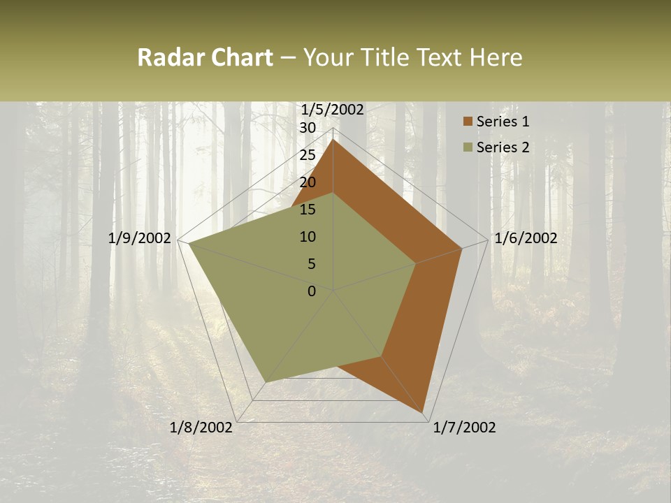 Birthday Shape Chocolate PowerPoint Template