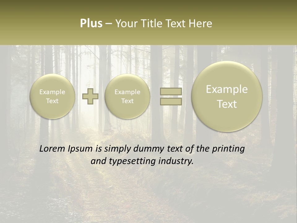 Birthday Shape Chocolate PowerPoint Template