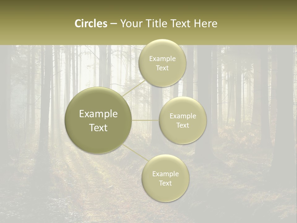 Birthday Shape Chocolate PowerPoint Template