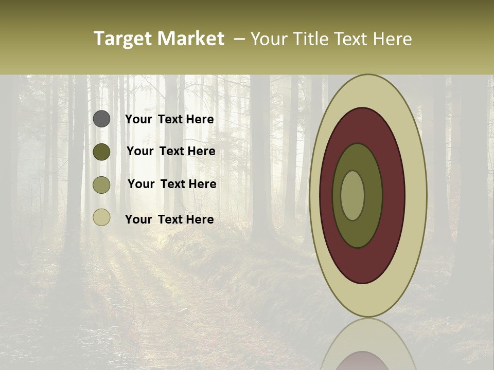 Birthday Shape Chocolate PowerPoint Template