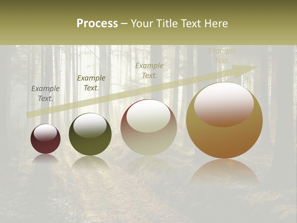 Birthday Shape Chocolate PowerPoint Template