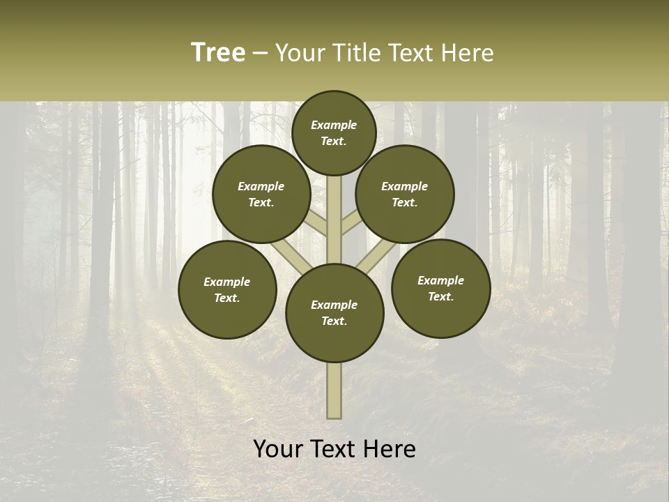 Birthday Shape Chocolate PowerPoint Template