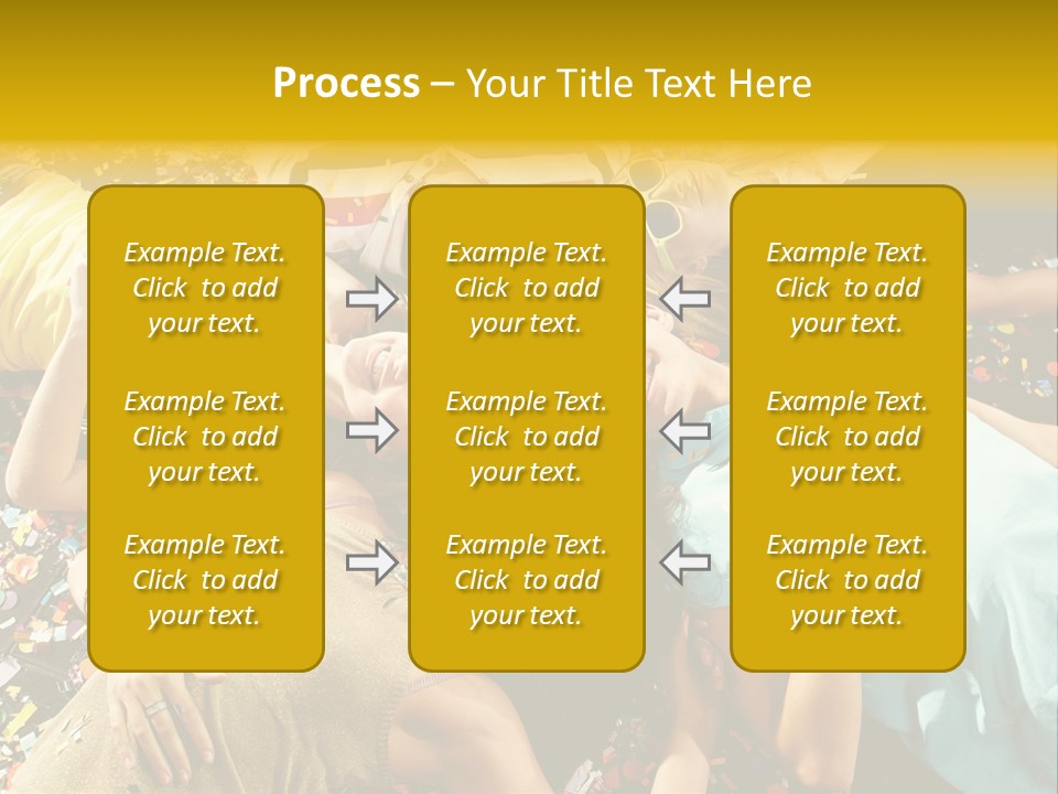 Celebration Invitation Decor PowerPoint Template