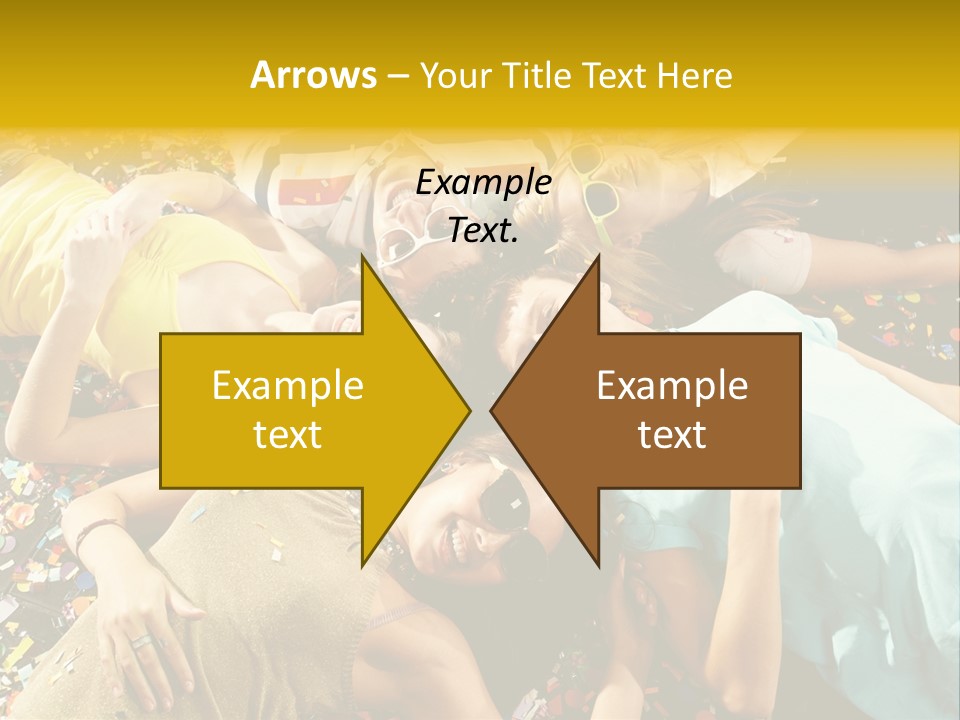 Celebration Invitation Decor PowerPoint Template