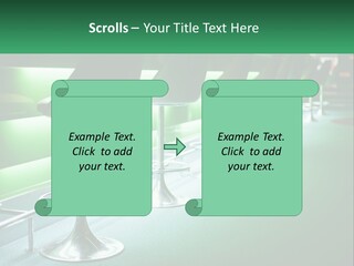 Banner Greeting Cartoon PowerPoint Template