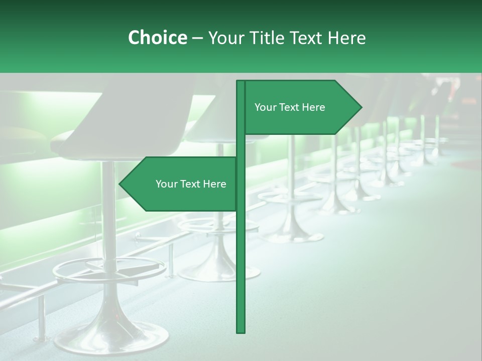 Banner Greeting Cartoon PowerPoint Template