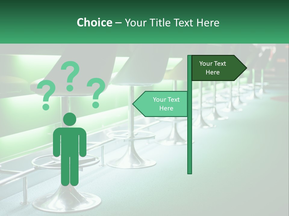 Banner Greeting Cartoon PowerPoint Template