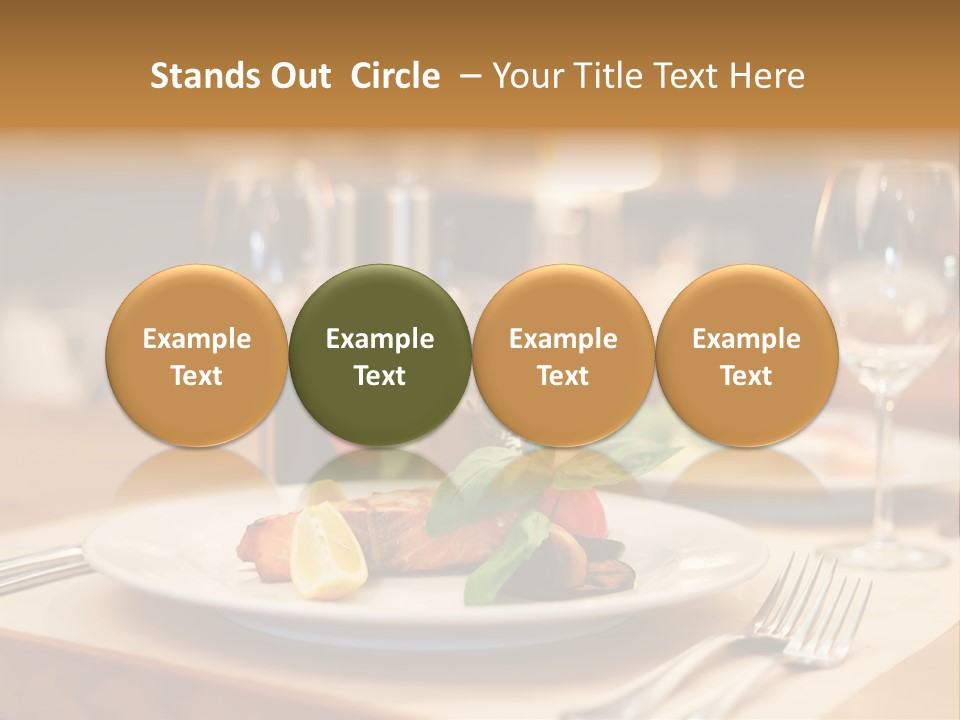 Icon Celebrate Postage PowerPoint Template