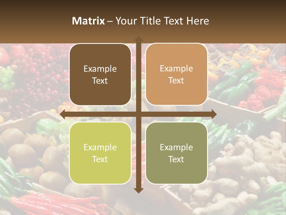 Element Cupcake Holiday PowerPoint Template