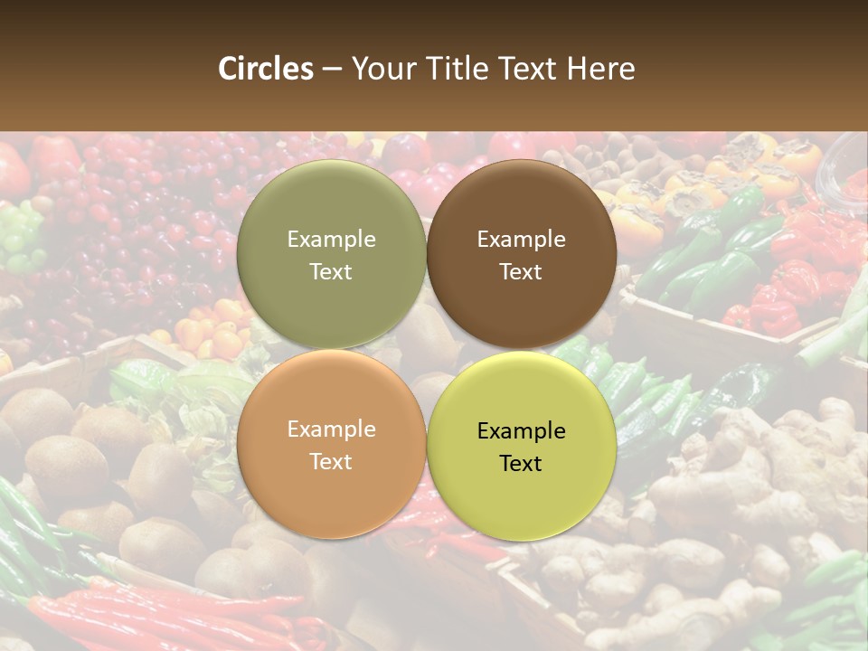 Element Cupcake Holiday PowerPoint Template