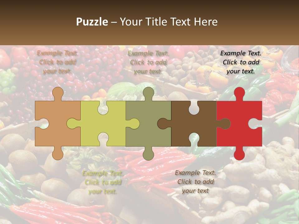 Element Cupcake Holiday PowerPoint Template