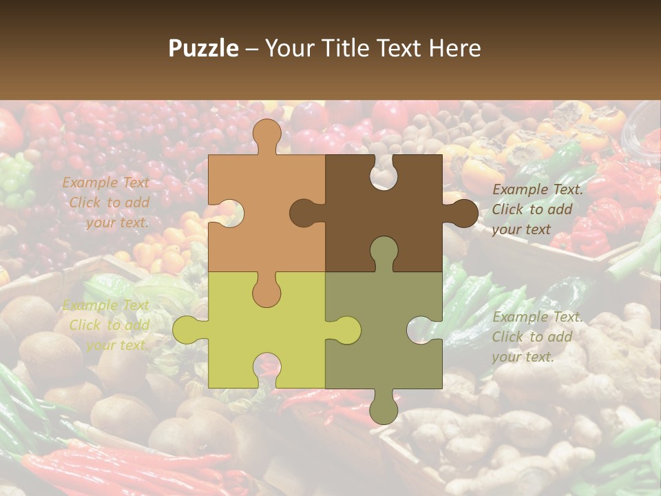 Element Cupcake Holiday PowerPoint Template