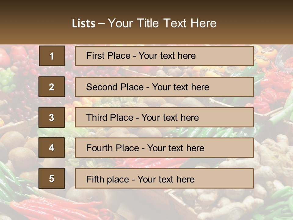 Element Cupcake Holiday PowerPoint Template