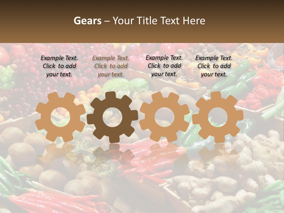 Element Cupcake Holiday PowerPoint Template