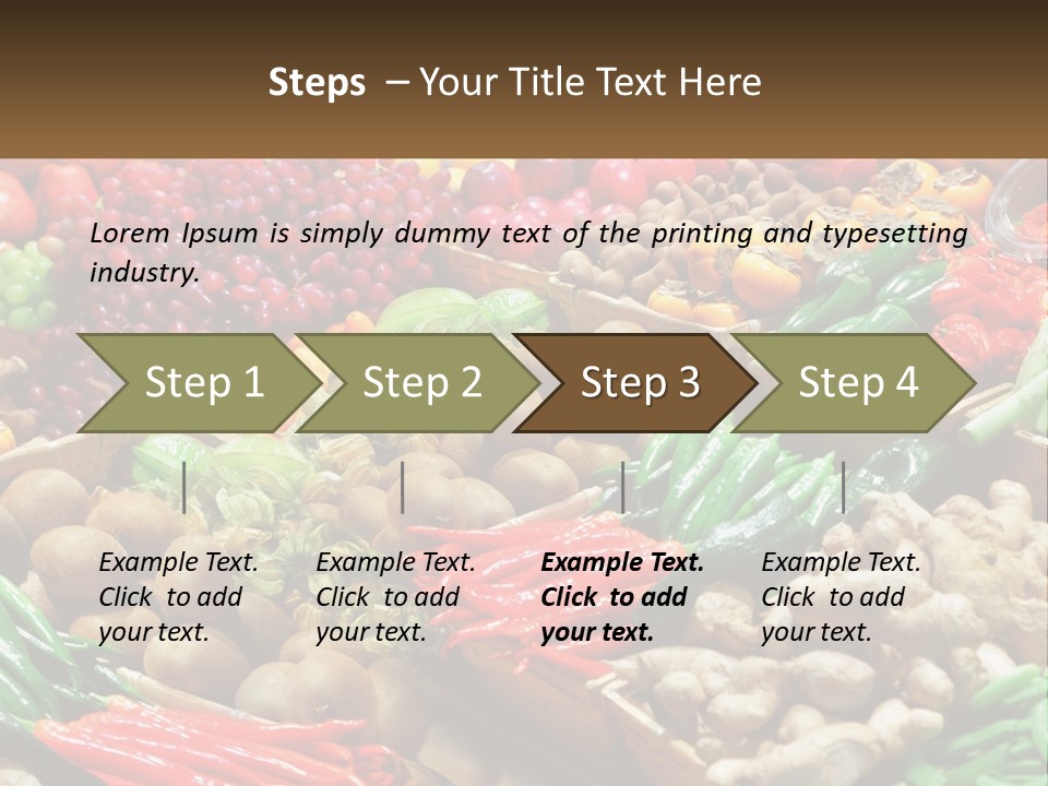 Element Cupcake Holiday PowerPoint Template