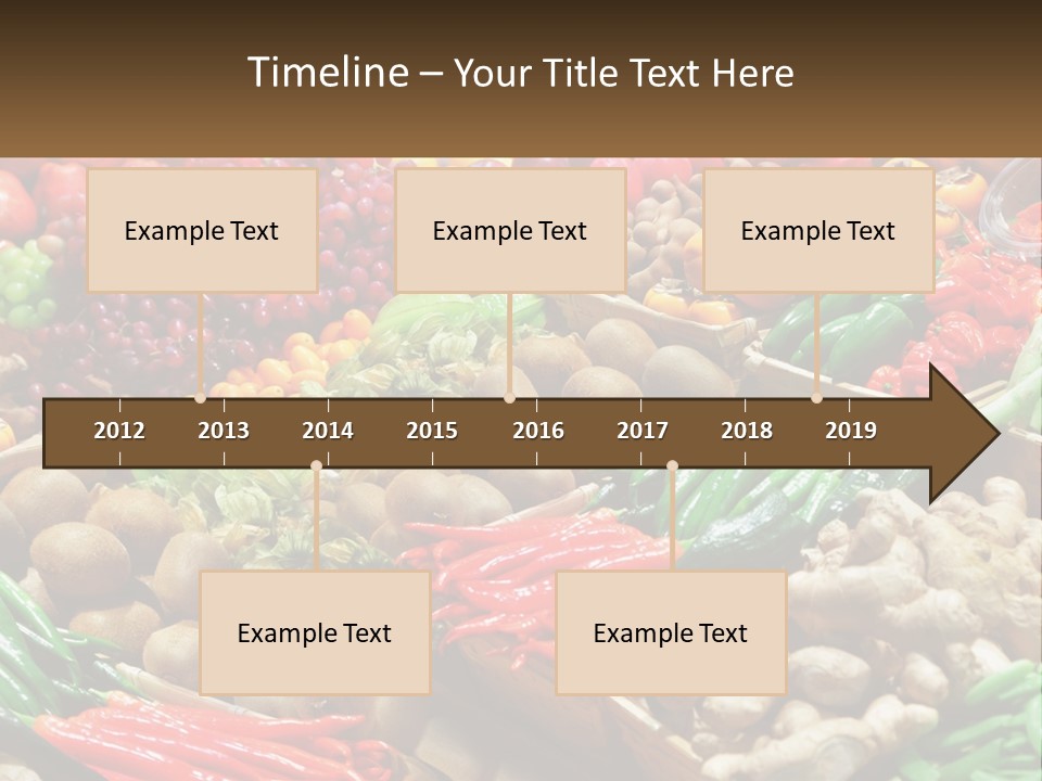 Element Cupcake Holiday PowerPoint Template