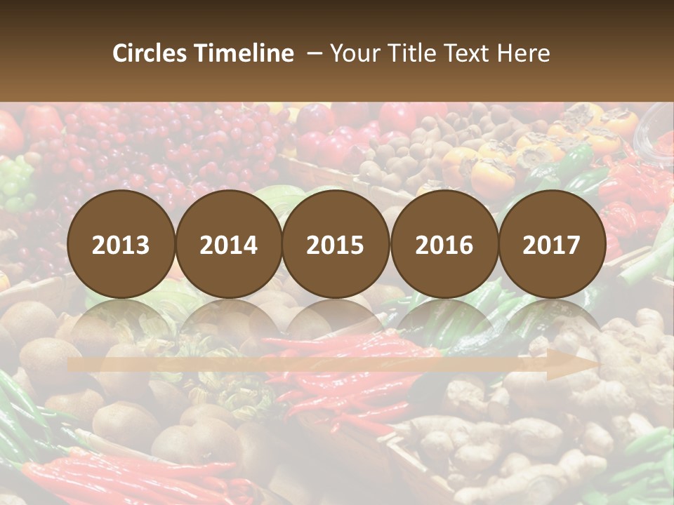 Element Cupcake Holiday PowerPoint Template