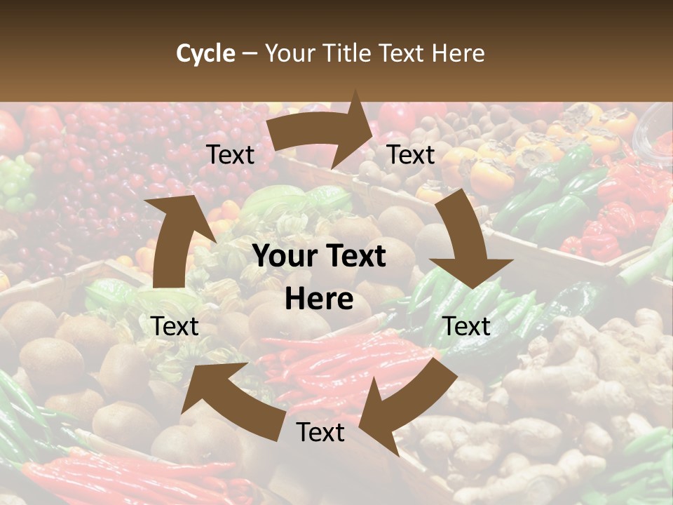 Element Cupcake Holiday PowerPoint Template