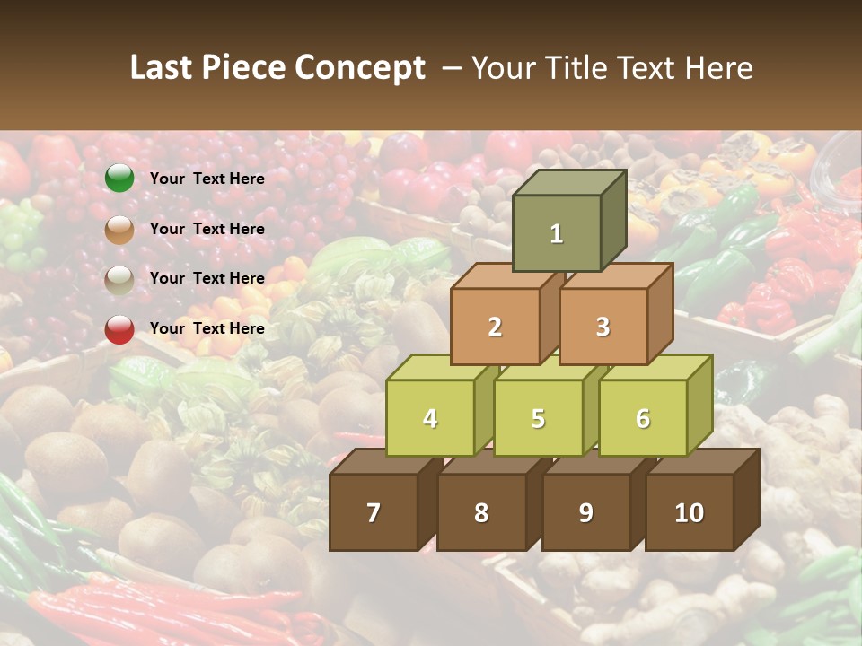 Element Cupcake Holiday PowerPoint Template